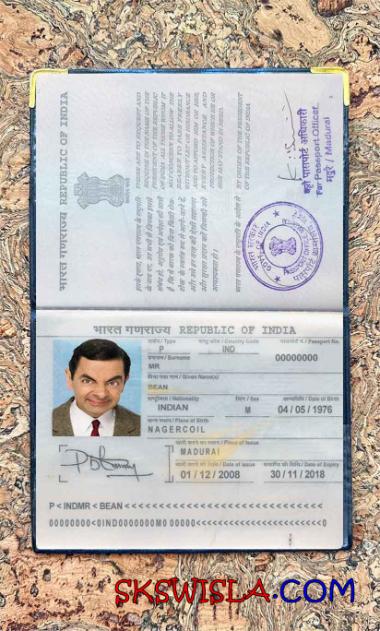 Indie zdjęcie do paszportu pliki PSD, skan i fotografowany obraz